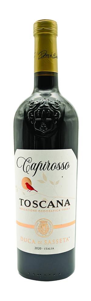 degustacija caprioso 2020 duca di sasseta toscana igt vinski magazin vino fino