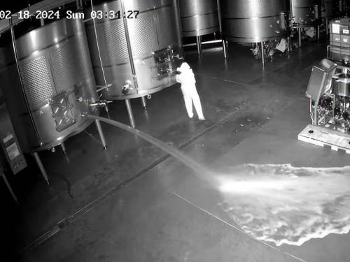 izdvojeno maskirana osoba prolila 60000 litara vina vinski magazin vino fino