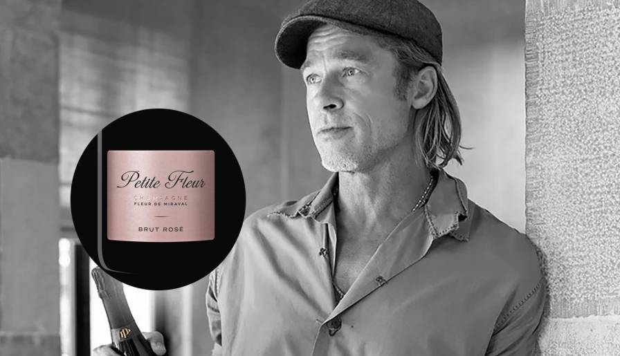 izdvojeno bred pit lansirao je novi roze Šampanjac vinski magazin vino fino