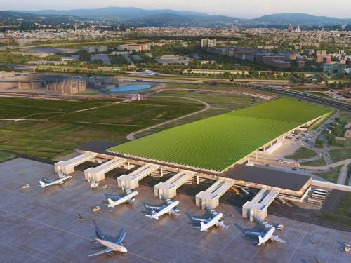 novost aerodrom u firenci imaće vinograd na krovu vinski magazin vino fino