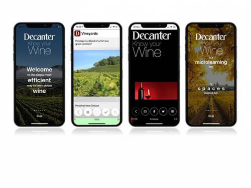 novost dekanter napravio aplikaciju za učenje o vinu vinski magazin vino fino