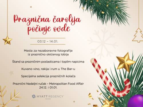 novost praznična čarolija u hajatu vinski magazin vino fino