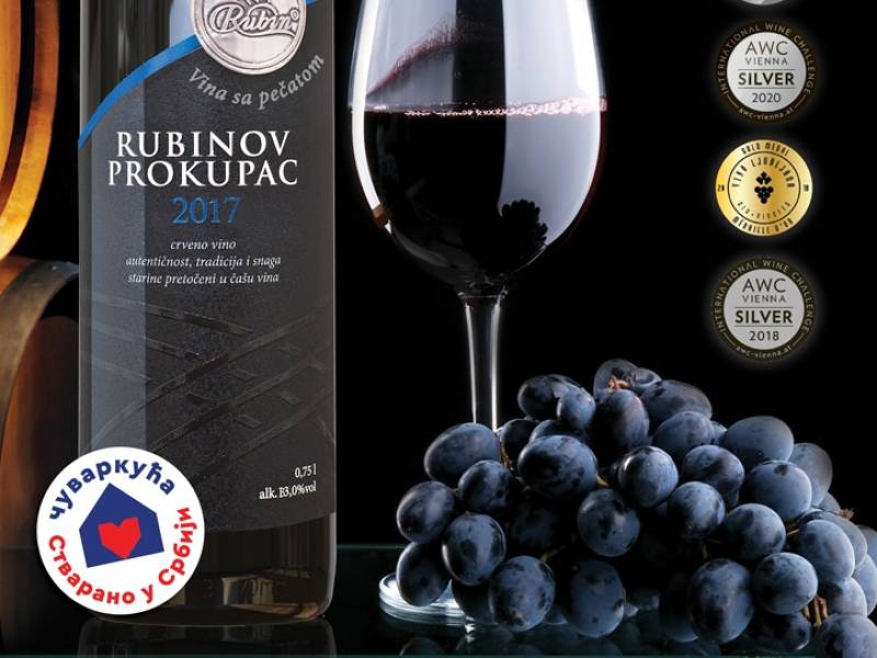 novost Žig Čuvarkuća za rubinov prokupac vinski magazin vino fino