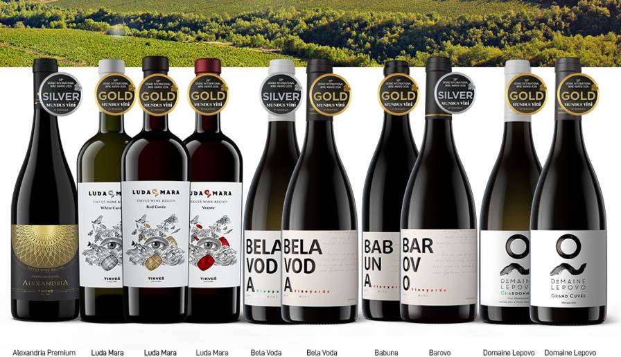 izdvojeno deset medalja za tikveš na mundus vini vinski magazin vino fino