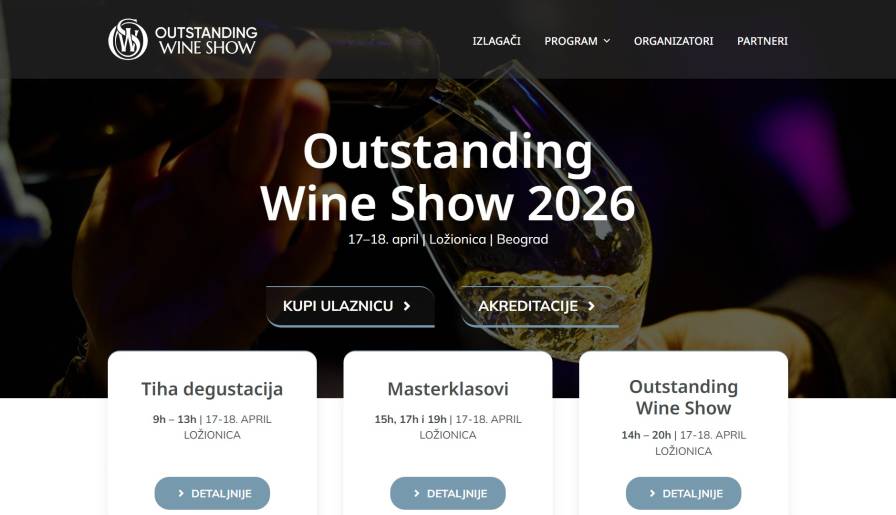 izdvojeno sve o outstanding wine show na sajtu wineshowrs vinski magazin vino fino